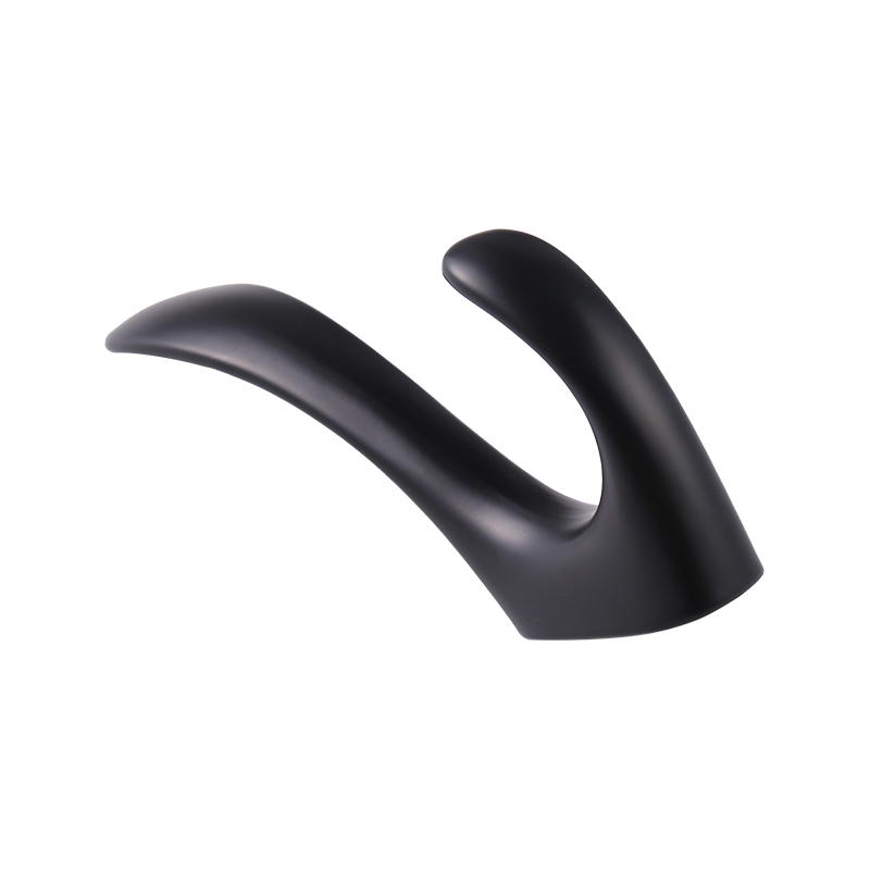 7722 dubbele haak moderne minimalistische hardware -accessoires jas en hoedhaak