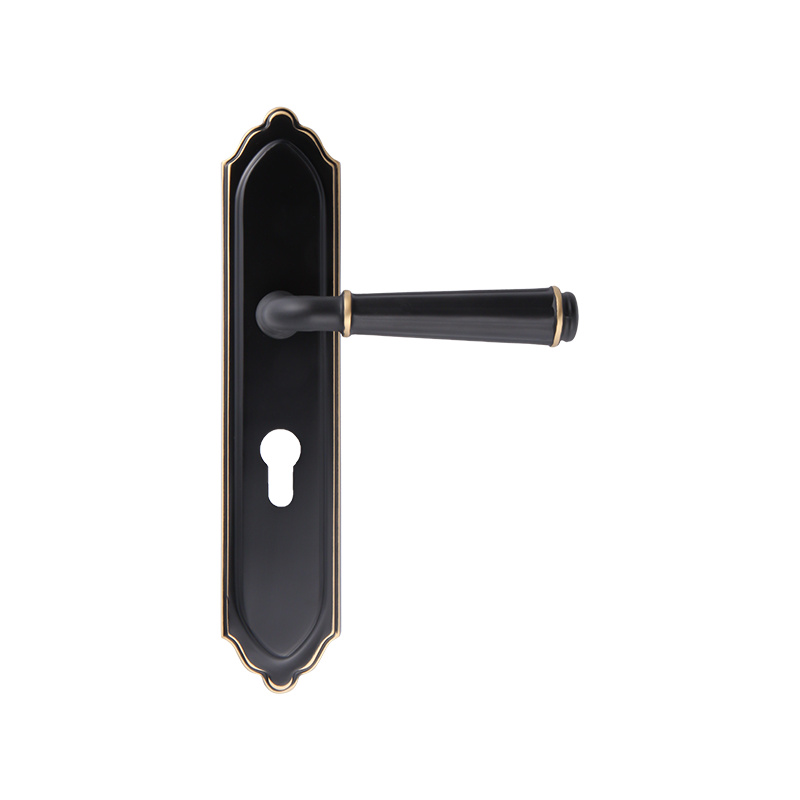 89-63 Modern Simple Silent Silent American Style indoor deur slot uit één stuk slot