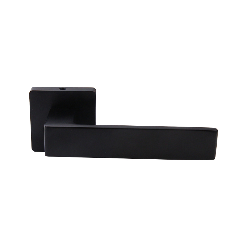 7203-312 Zwart Modern Simple Zink Legering Slaapkamer Deurslot Split Lock