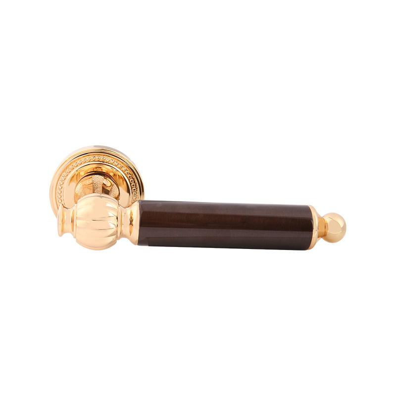 105-316 Nordic Copper 24K Real Gold Slaapkamer Deurslot