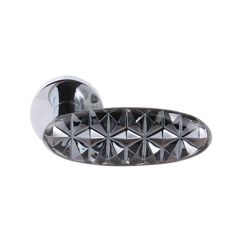 21-88 Lichte luxe eenvoudige Noordse crèmestijl Crystal Split Lock