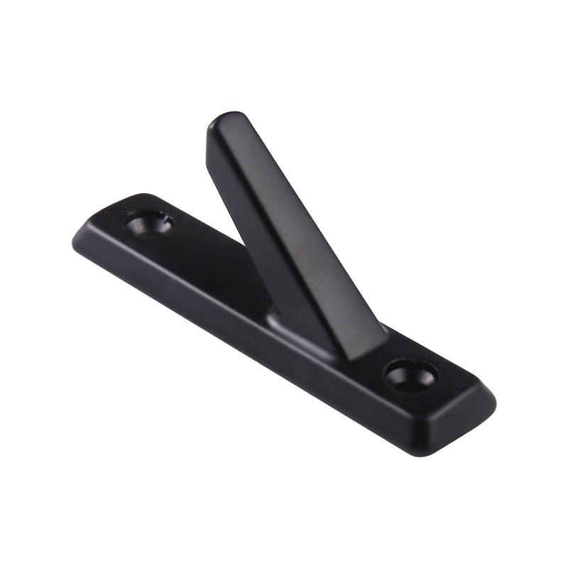 K601 Koper geborsteld Single Hook zink legering Hardwarekabinet Door Deur Kleding Haak